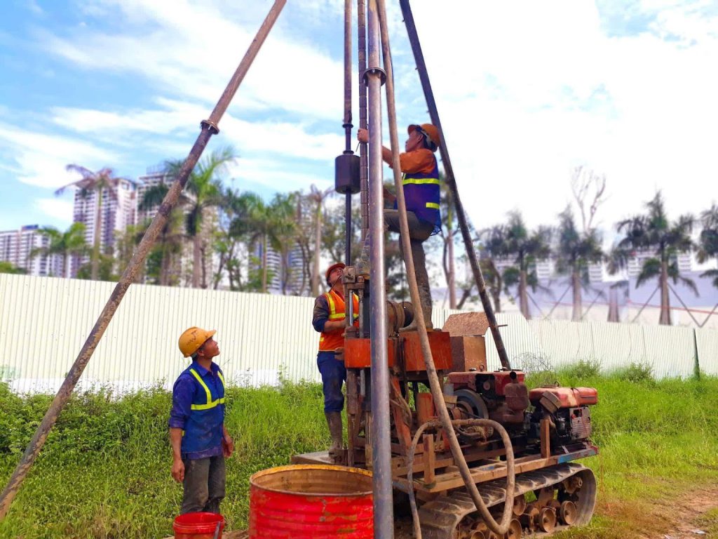 các bước khoan khảo sát địa chất