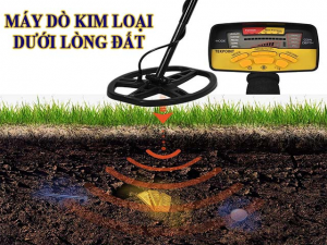 máy dò kim loại dưới lòng đất