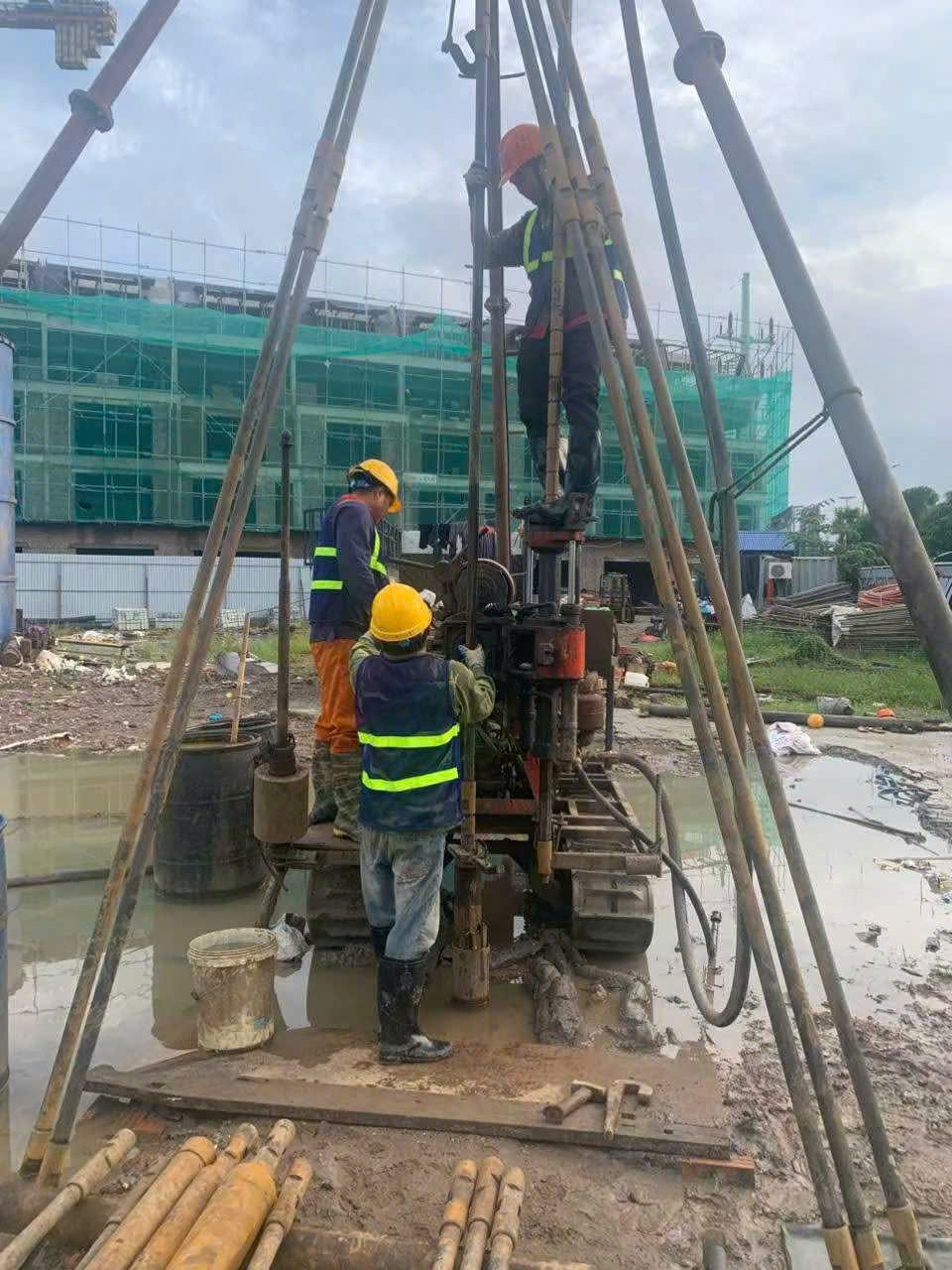 KHẢO SÁT ĐỊA CHẤT TẠI XÃ YÊN PHONG HUYỆN YÊN PHONG TỈNH BẮC NINH