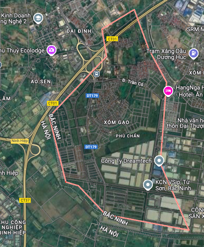 KHẢO SÁT ĐỊA CHẤT TẠI PHƯỜNG PHÙ CHẨN THÀNH PHỐ TỪ SƠN TỈNH BẮC NINH