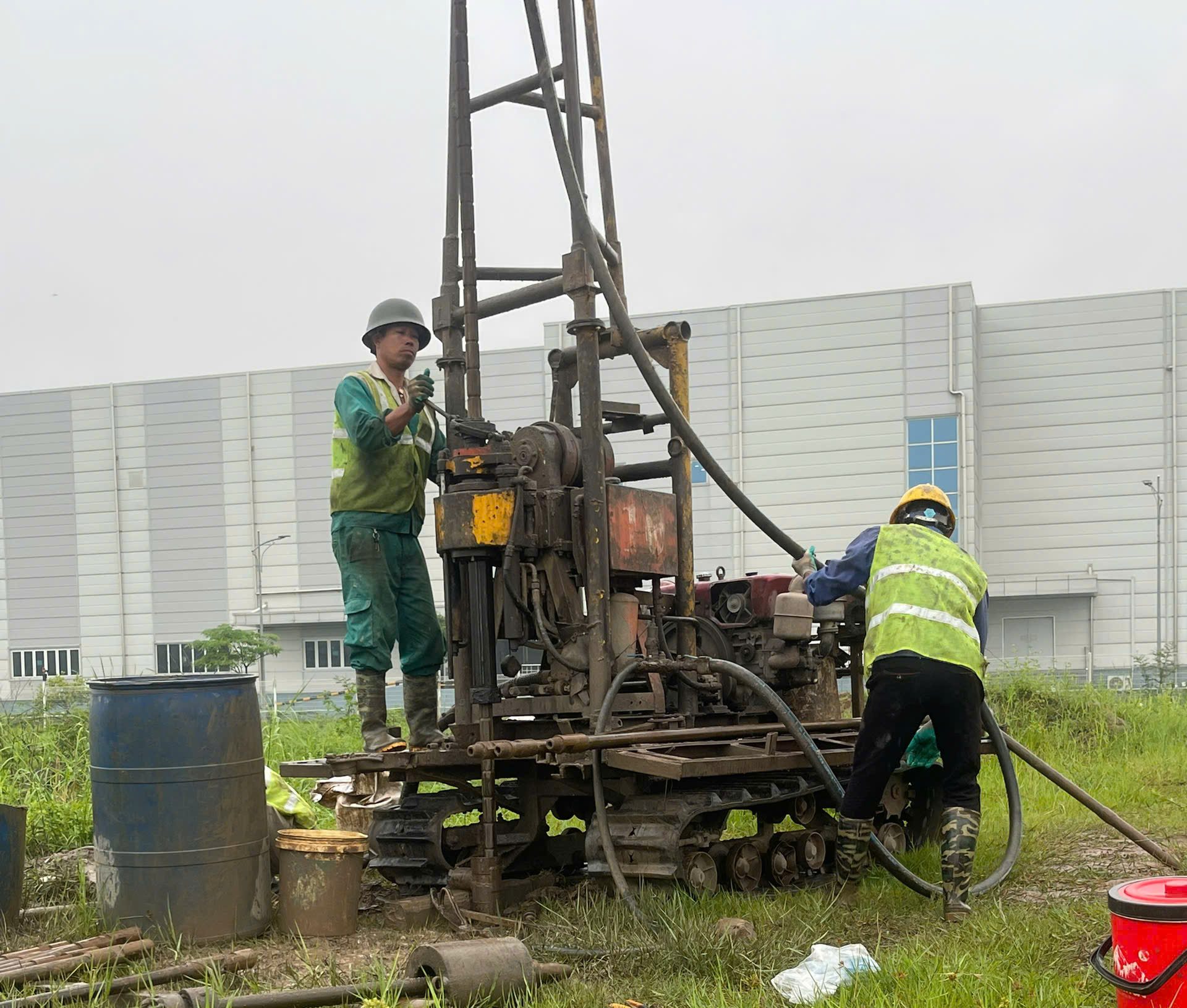 TẦM QUAN TRỌNG CỦA CÔNG TÁC KHẢO SÁT ĐỊA CHẤT KCN LINH TRUNG 2 ĐỐI VỚI AN TOÀN THI CÔNG HỐ ĐÀO SÂU VÀ CÔNG TRÌNH NGẦM