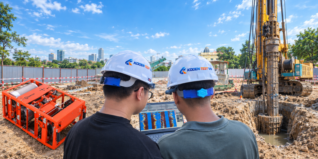 Koden Test kiểm tra hố khoan cọc khoan nhồi – phòng thí nghiệm LAS-XD 990